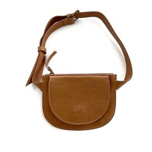 ABLE Nara Belt Bag in Cognac Leather